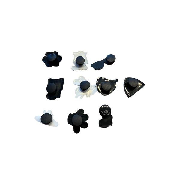 10PCS Crocs Shoe Charms Set Bee Butterfly Ladybug Cartoon Decorations Kids - Picture 3 of 4